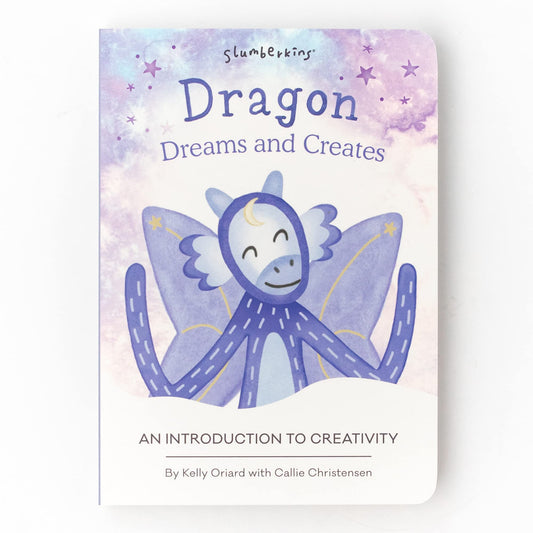 Slumberkins Dragon Board Book | Supports Creativity | Social Emotional Tools for Ages 0+ - 1263