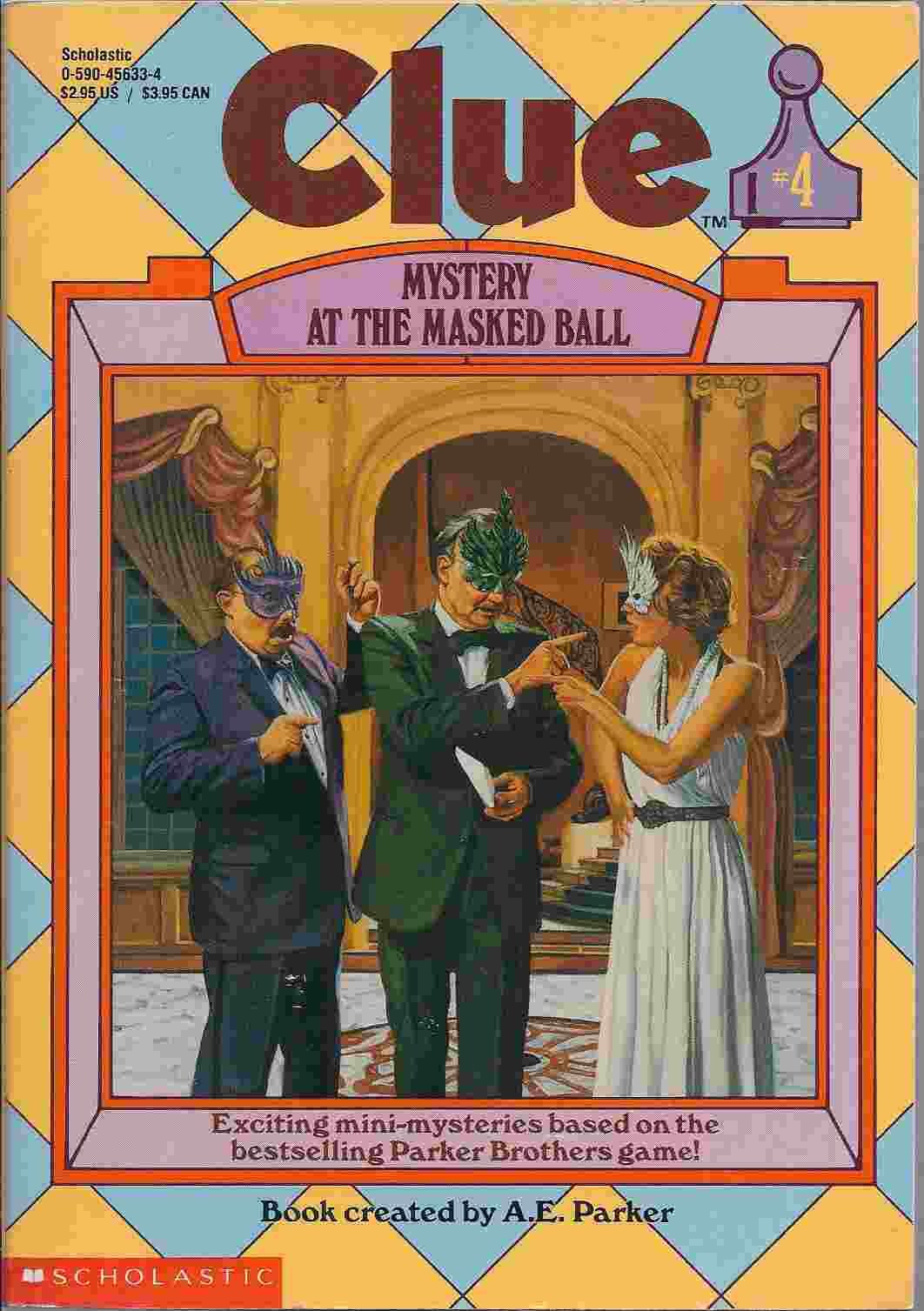 Mystery at the Masked Ball (Clue, Book 4)