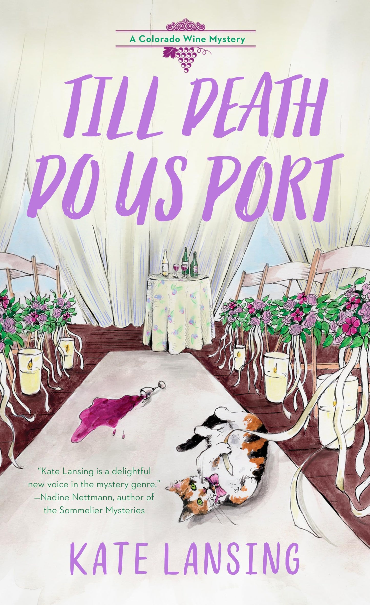 Till Death Do Us Port (A Colorado Wine Mystery) - 6778