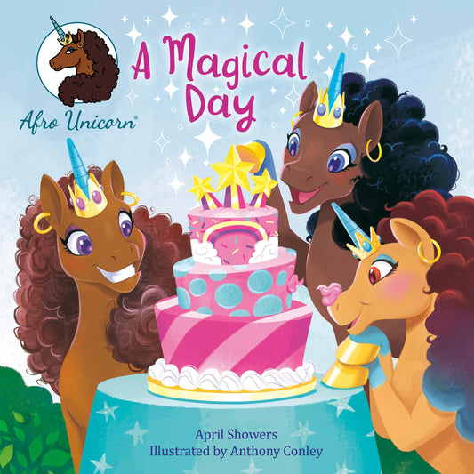 A Magical Day (Afro Unicorn) - 7657