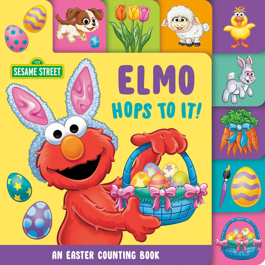 Elmo Hops to It! An Easter Counting Book (Sesame Street) - 7002