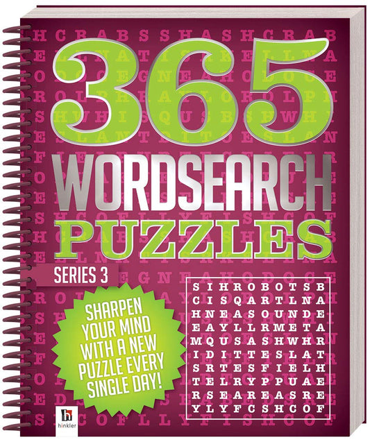365 Puzzles Series 3: Wordsearch - 6551