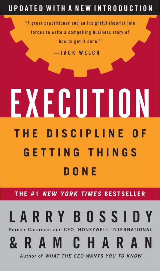 Execution: The Discipline of Getting Things Done - 1075