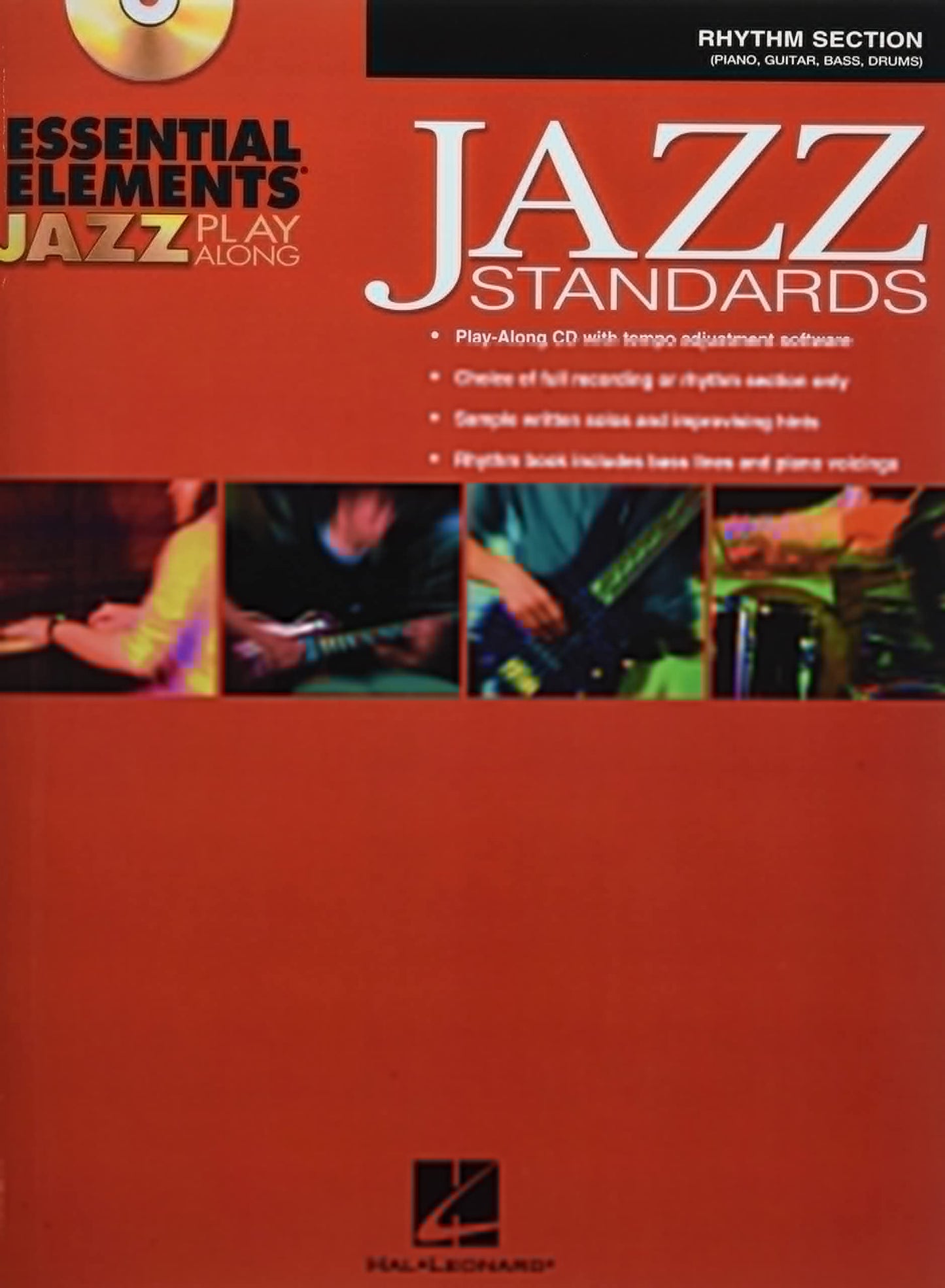Essential Elements Jazz Play-Along: Jazz Standards Rhythm Section Bk/CD-ROM by Various (2005) Paperback - 5526