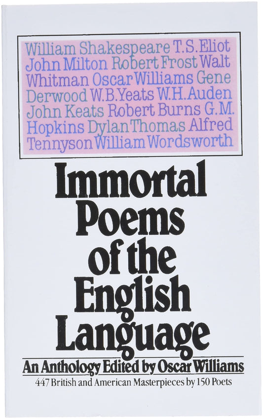 Immortal Poems of the English Language - 8380