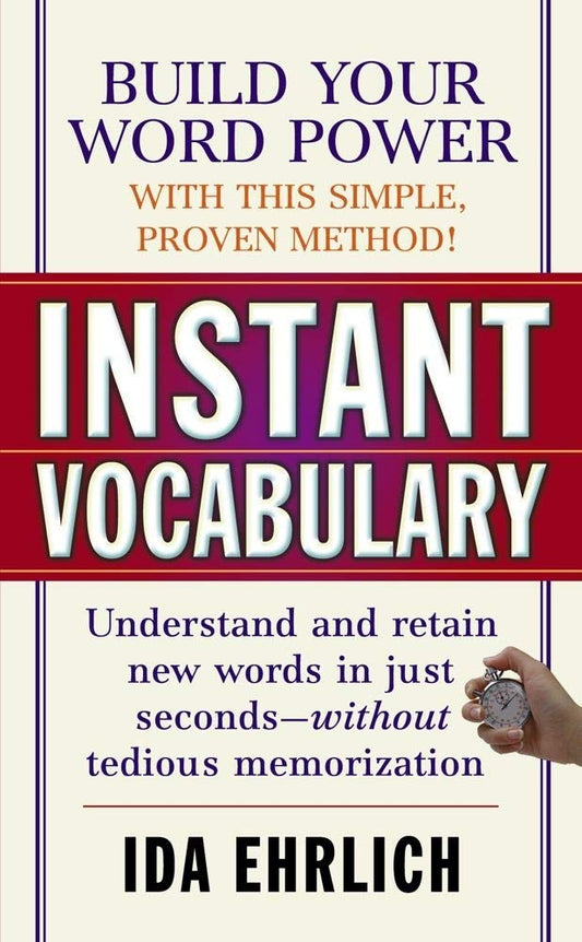 Instant Vocabulary - 4234