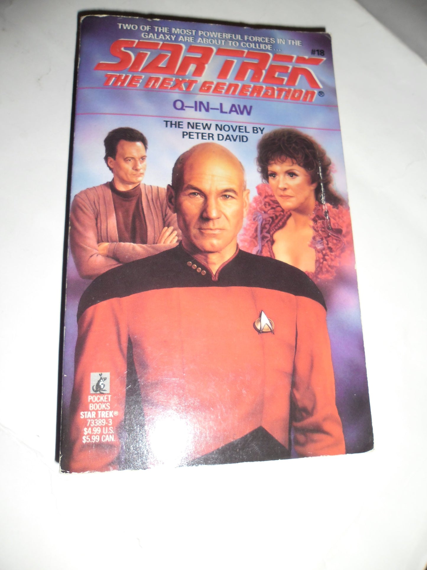 Q-In-Law (Star Trek The Next Generation, No 18)