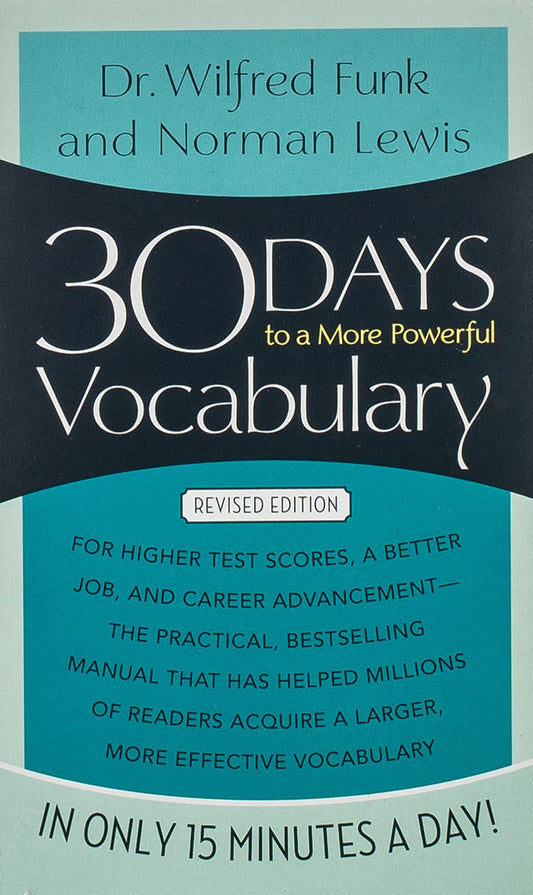 30 Days to a More Powerful Vocabulary - 6852