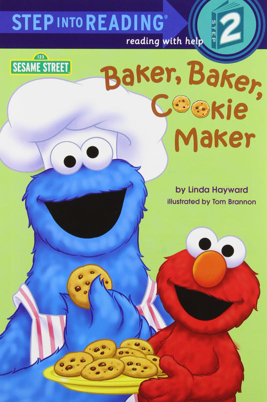 Baker, Baker, Cookie Maker (Sesame Street) (Step into Reading) - 997