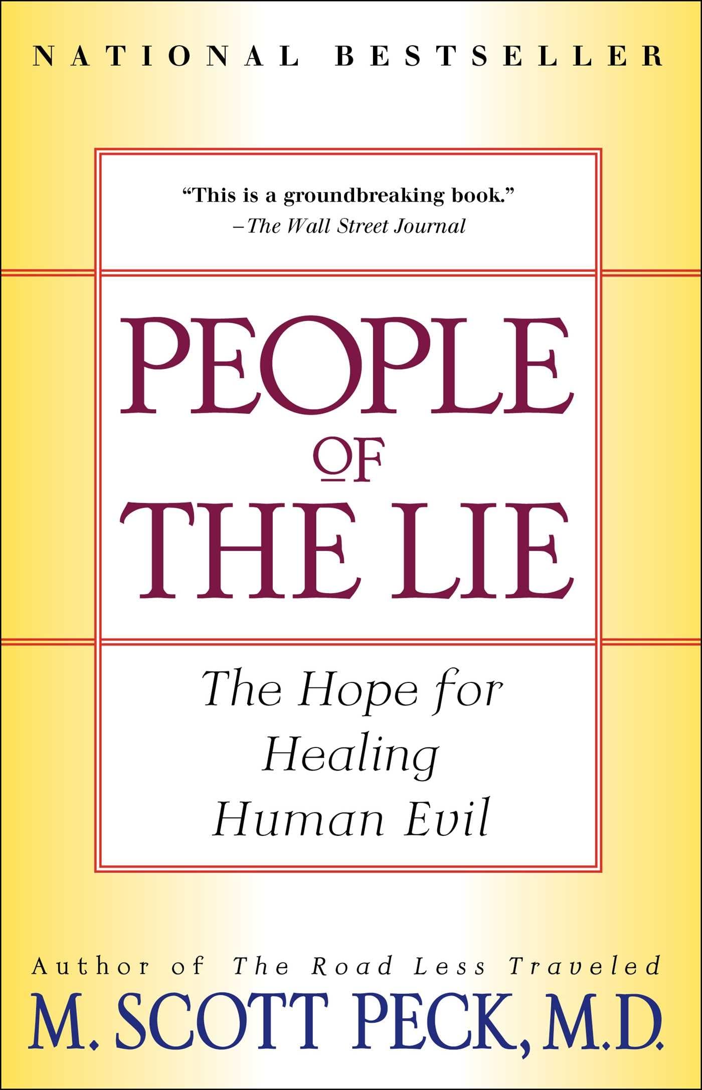 People of the Lie: The Hope for Healing Human Evil - 5476
