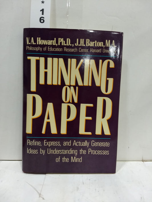 Thinking On Paper