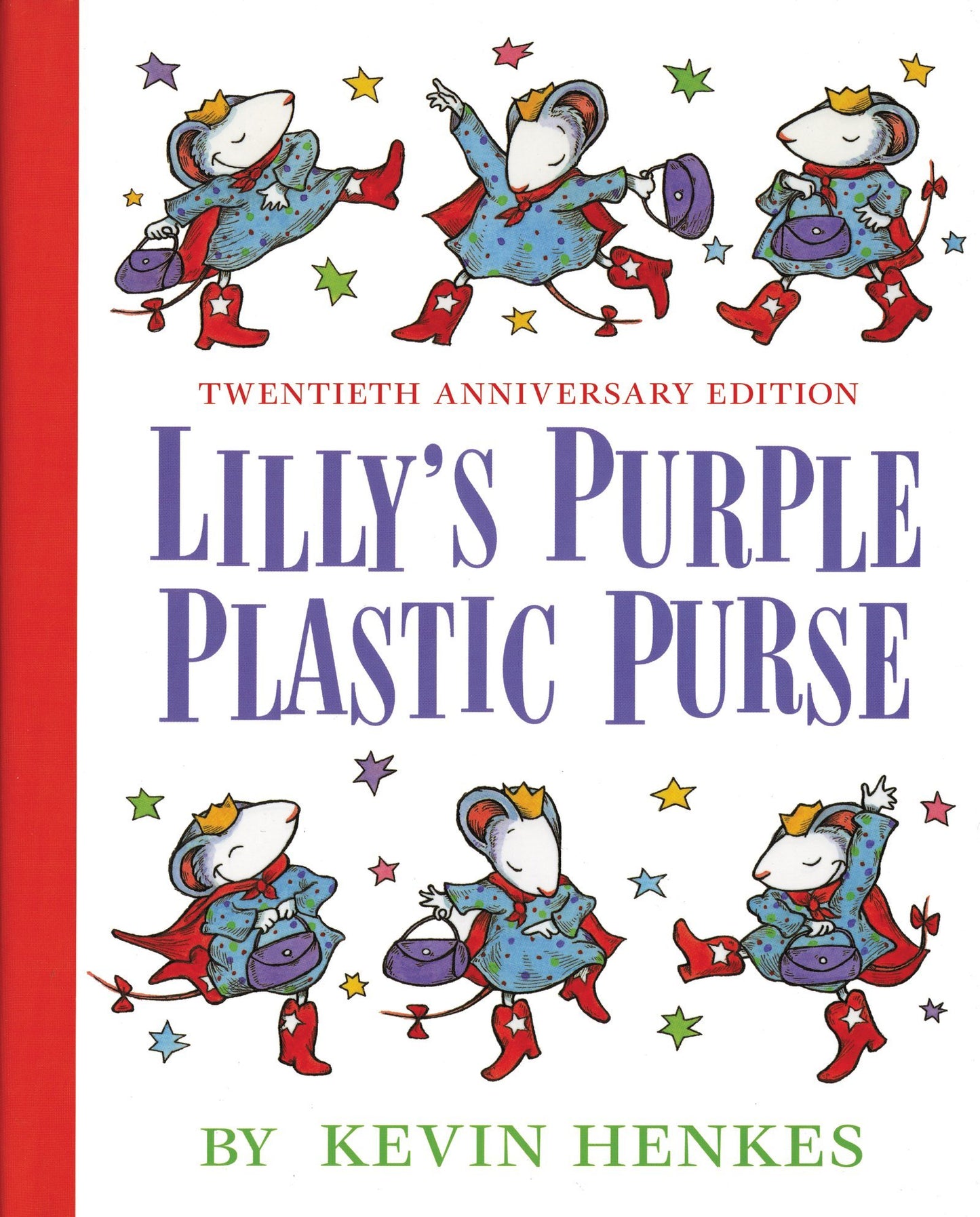 Lilly's Purple Plastic Purse - 6905