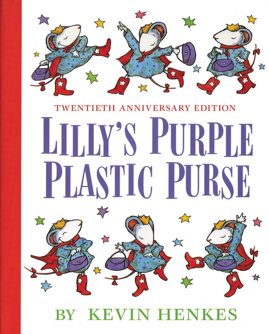 Lilly's Purple Plastic Purse - 6905