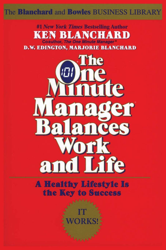 The One Minute Manager Balances Work and Life - 3349