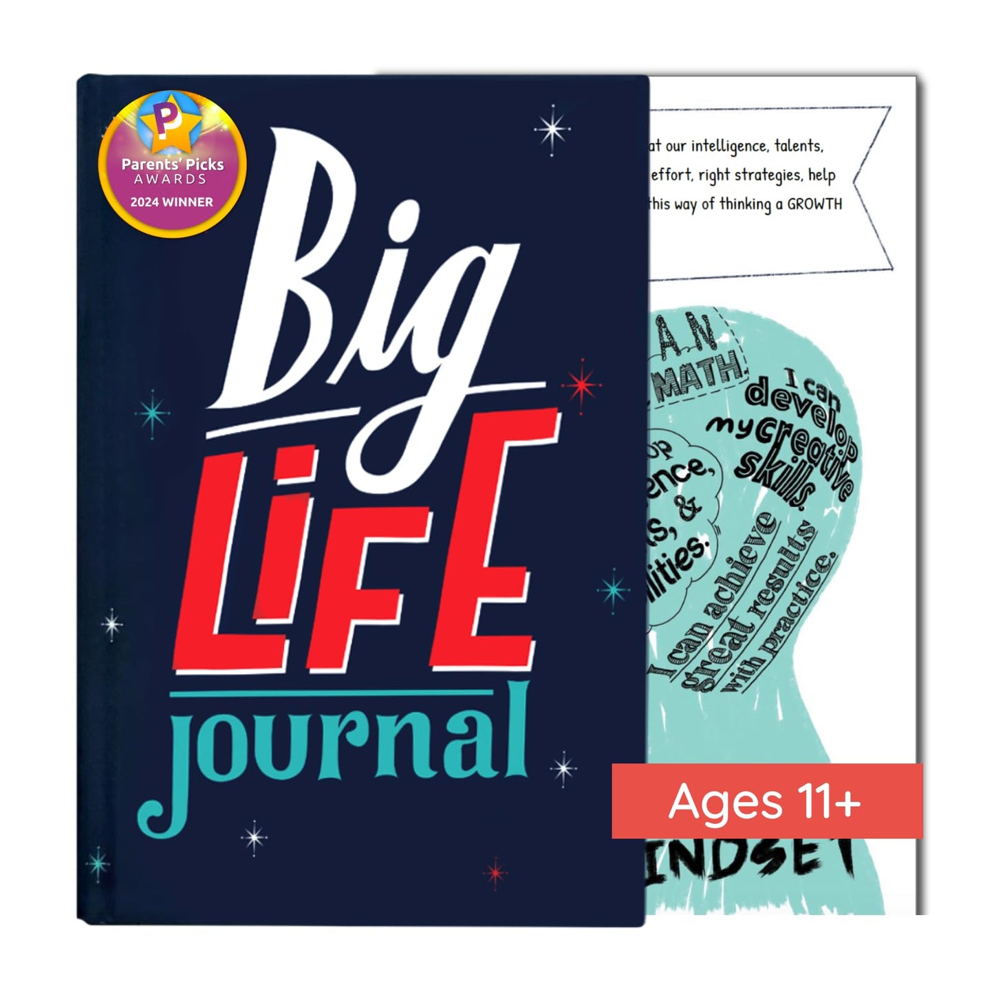 Big Life Journal - Teen Edition: Growth Mindset Journal with Interactive Writing Prompts for Teens & Tweens Inspirational Goal Planner - 8806