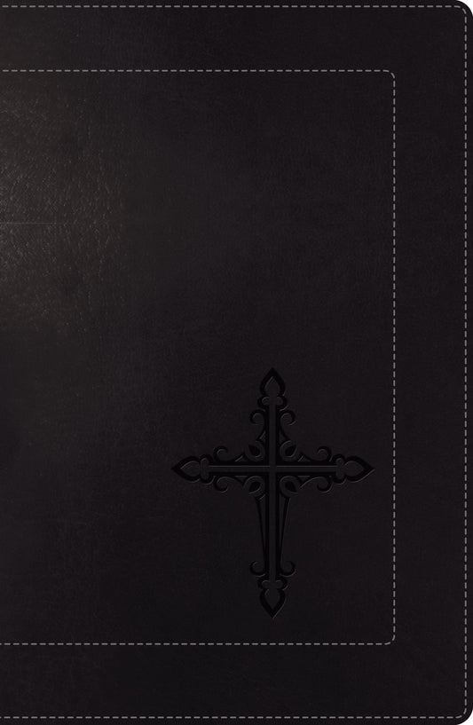Holy Bible: New King James Version, Black, Leathersoft, Super Giant Print, Reference (Classic)