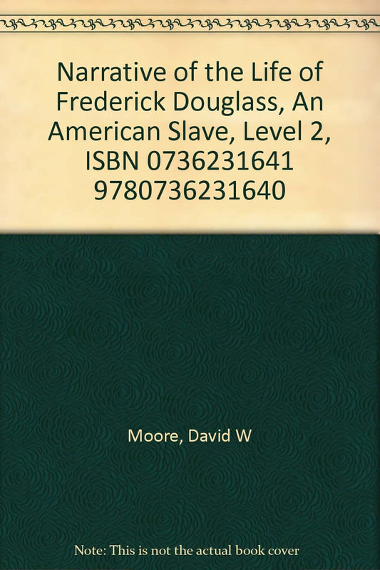 inZone Books: Narrative of the Life of Frederick Douglass (Reader's Workshop)