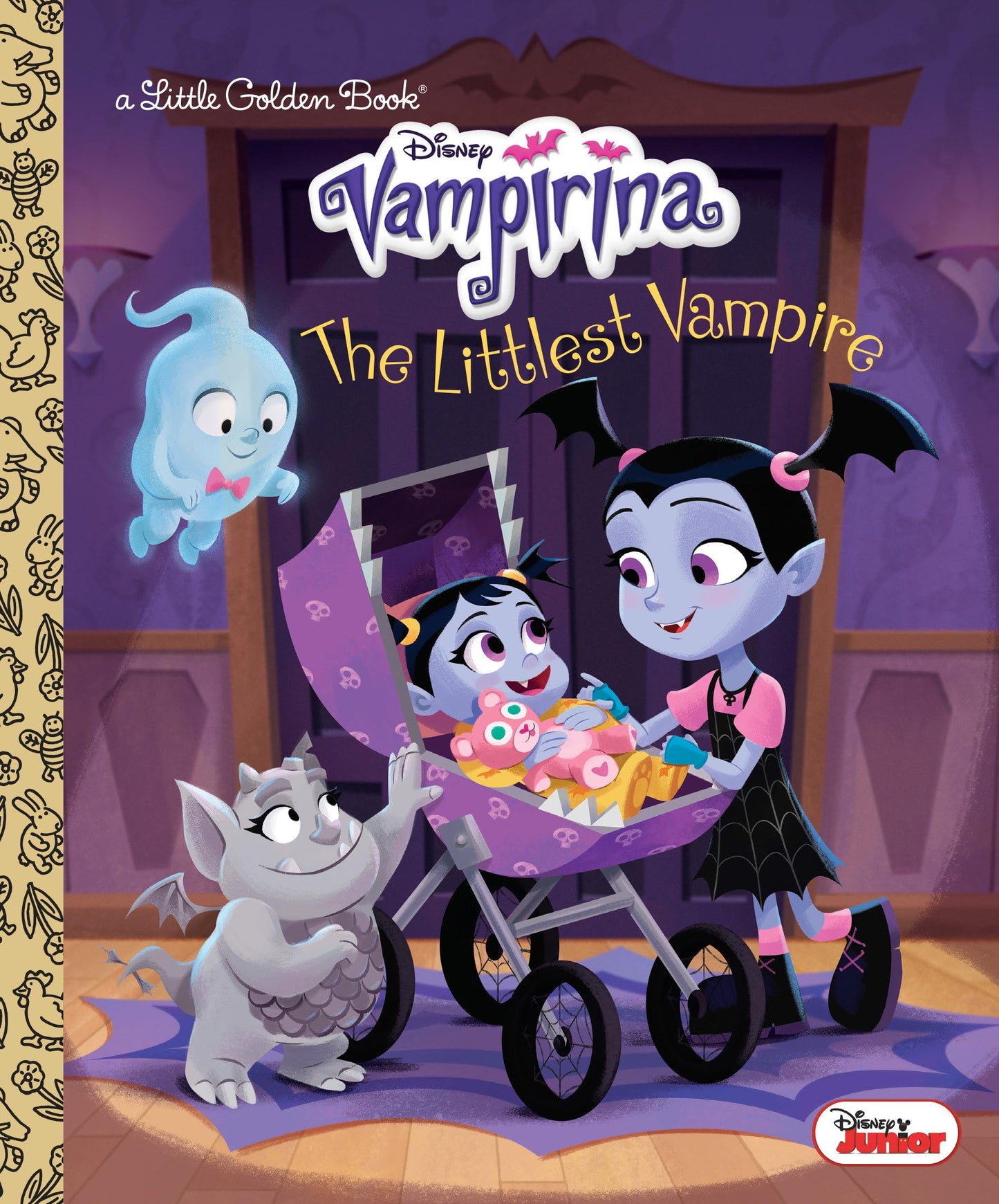 The Littlest Vampire (Disney Junior Vampirina) (Little Golden Book)