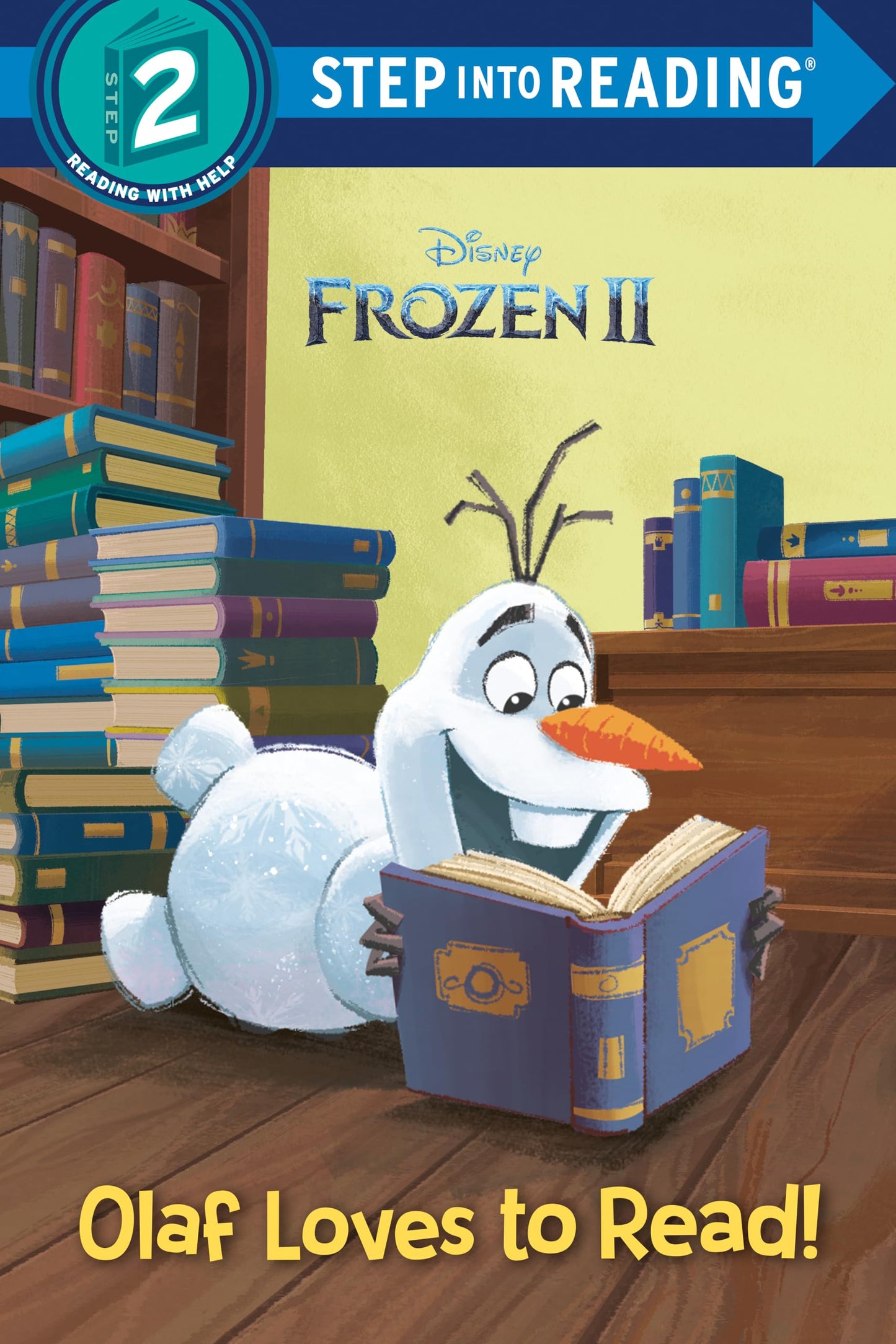 Olaf Loves to Read! (Disney Frozen 2) (Step into Reading) - 8713