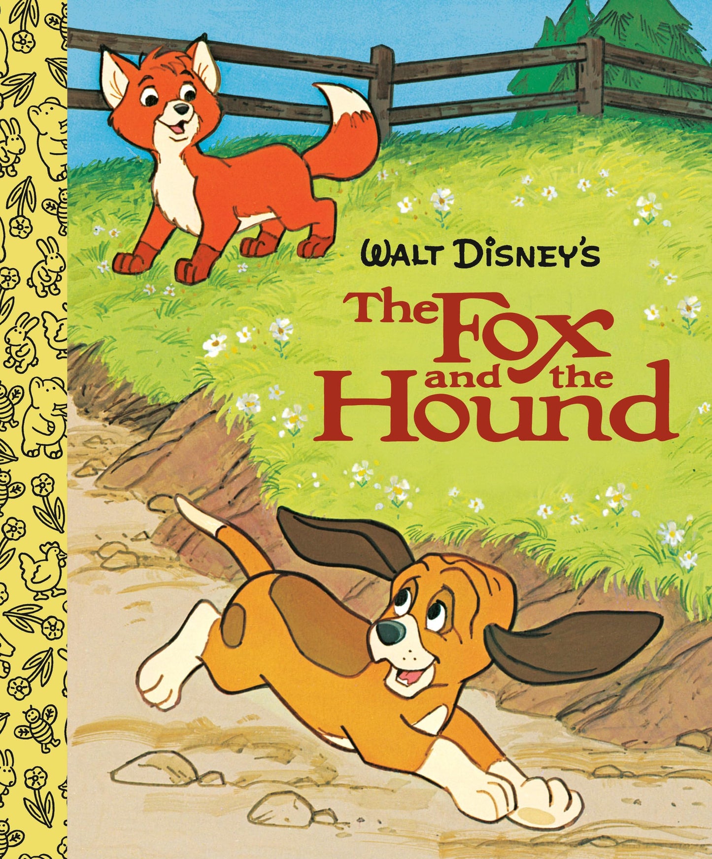 The Fox and the Hound Little Golden Board Book (Disney Classic) (Little Golden Book) - 3727