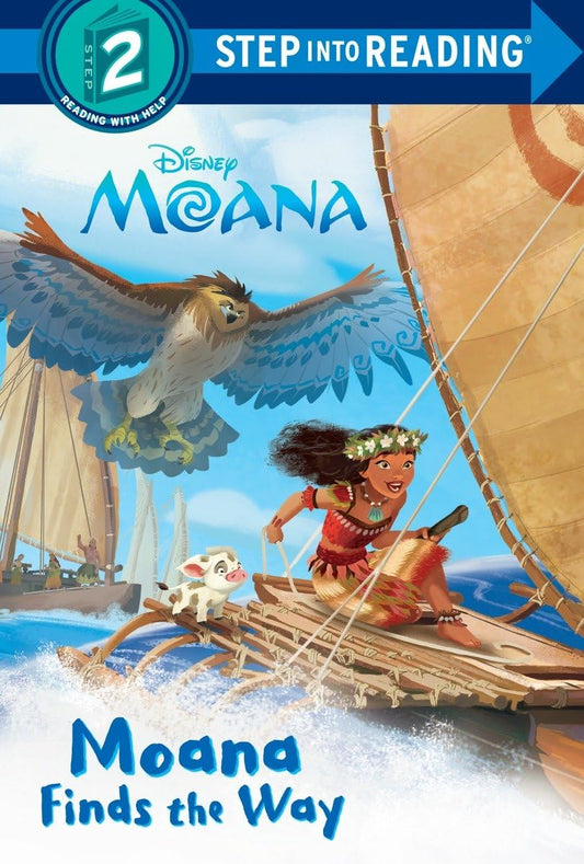 Moana Finds the Way (Disney Moana) (Step into Reading) - 8442