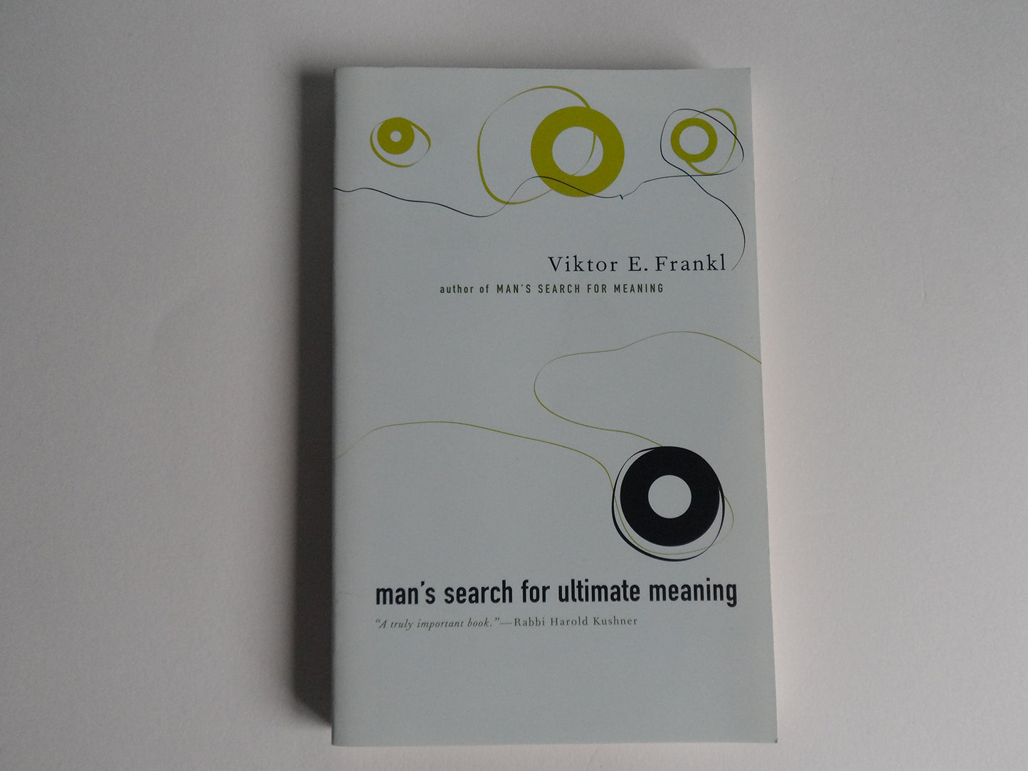 Man's Search For Ultimate Meaning - 9707