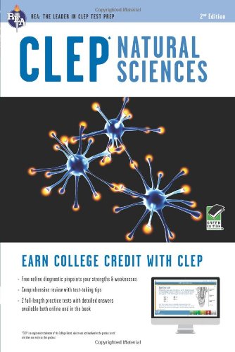 CLEP® Natural Sciences Book + Online (CLEP Test Preparation) - 909