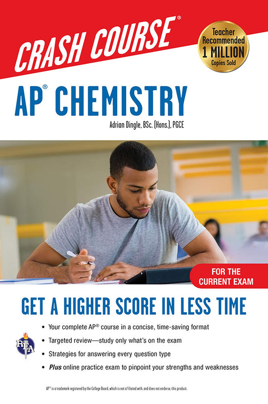 AP® Chemistry Crash Course, Book + Online: Get a Higher Score in Less Time (Advanced Placement (AP) Crash Course - 4300