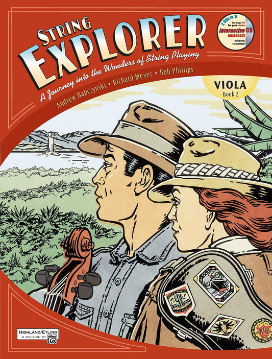 String Explorer, Bk 2: Viola, Book & Interactive CD - 119