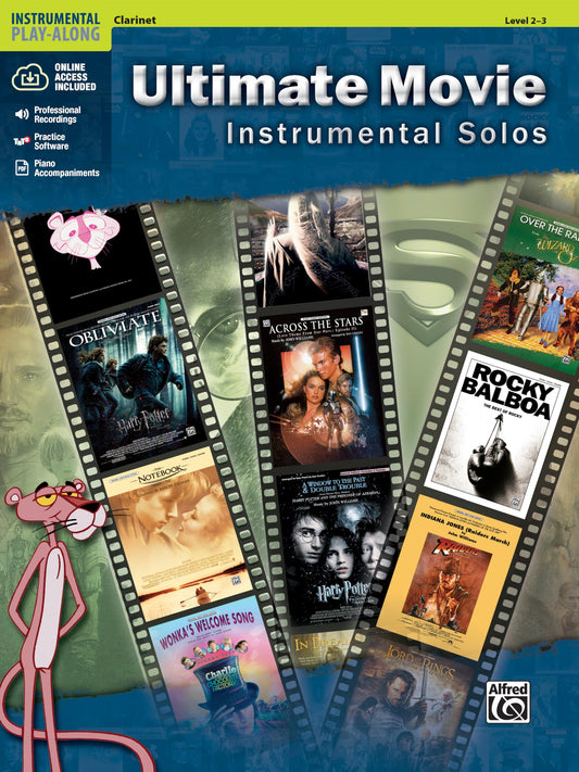 Ultimate Movie Instrumental Solos: Clarinet, Book & Online Audio/Software/PDF (Ultimate Pop Instrumental Solos Series) - 4117