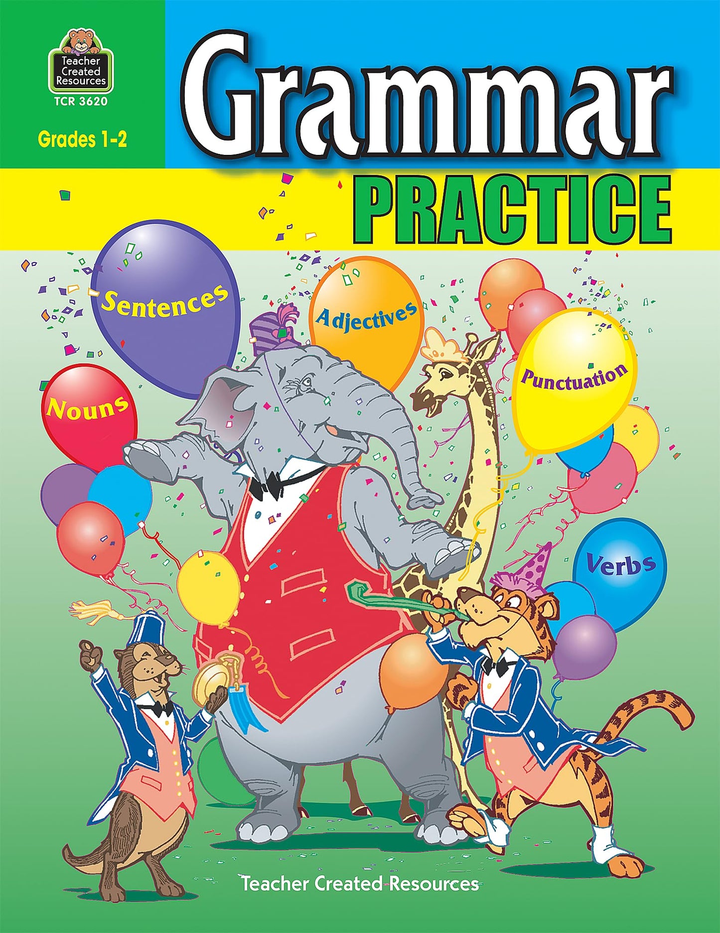 Grammar Practice for Grades 1-2