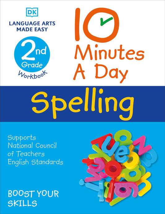 10 Minutes a Day Spelling, 2nd Grade (DK 10-Minutes a Day) - 1299