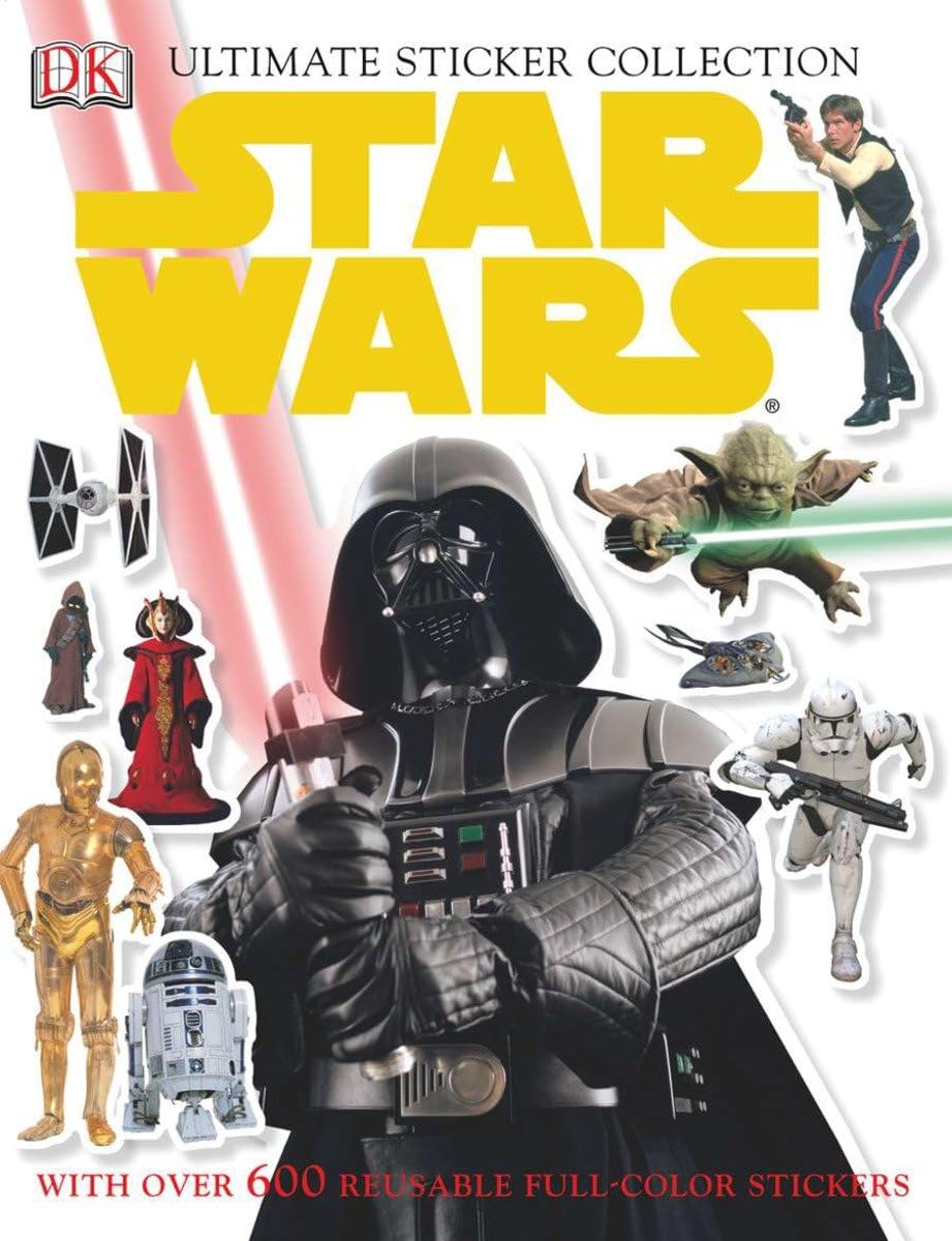 Ultimate Sticker Collection: Star Wars: With Over 600 Reusable Full-Color Stickers - 7309