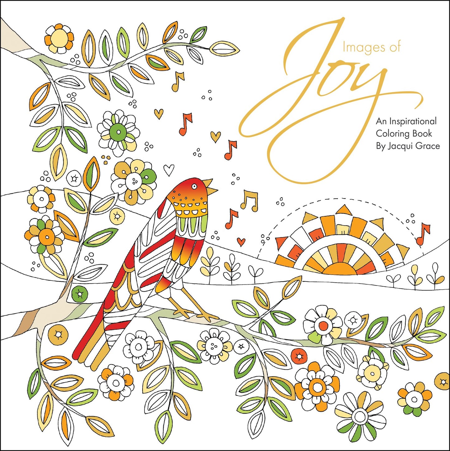 Images of Joy: An Inspirational Coloring Book - 1756