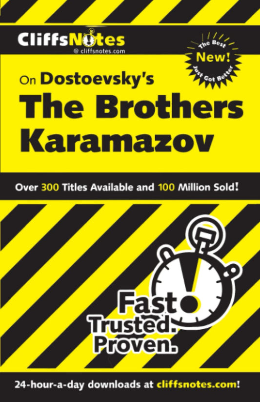 CliffsNotes on Dostoevsky's The Brothers Karamazov (CliffsNotes on Literature) - 8442