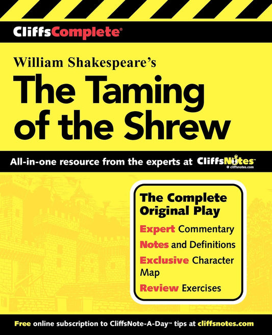 CliffsComplete The Taming of the Shrew (Cliffs Notes) - 132