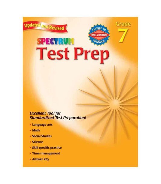 Test Prep, Grade 7 (Spectrum) - 8298