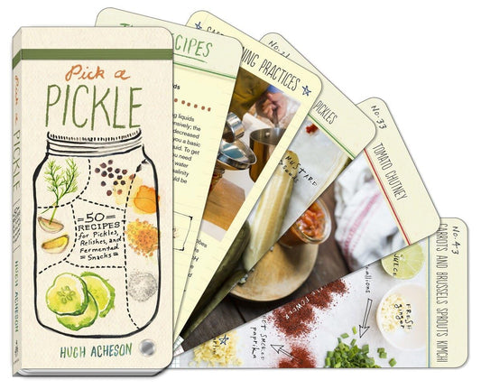 Pick a Pickle: 50 Recipes for Pickles, Relishes, and Fermented Snacks: A Cookbook - 1563