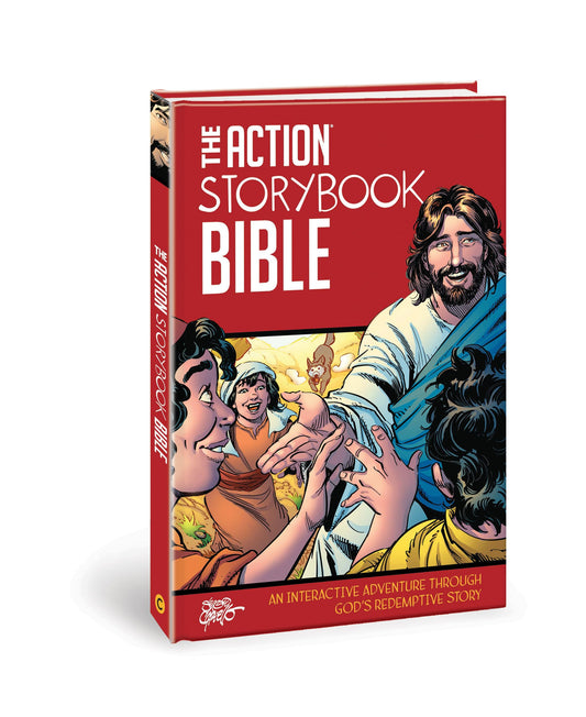 The Action Storybook Bible: An Interactive Adventure through God’s Redemptive Story (Action Bible Series)