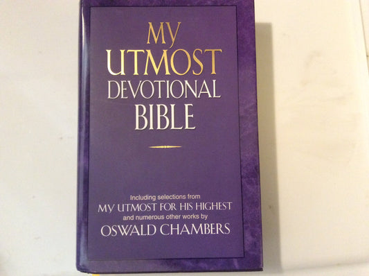 My Utmost Devotional Bible New King James Version - 461