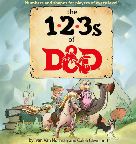123s of D&D (Dungeons & Dragons Children's Book) - 3872