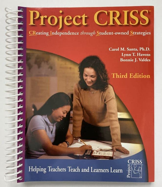 Project CRISS (Creating Independence Through Student-Owned Strategies) S - 7683