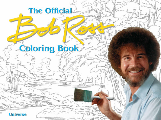 The Bob Ross Coloring Book - 6132