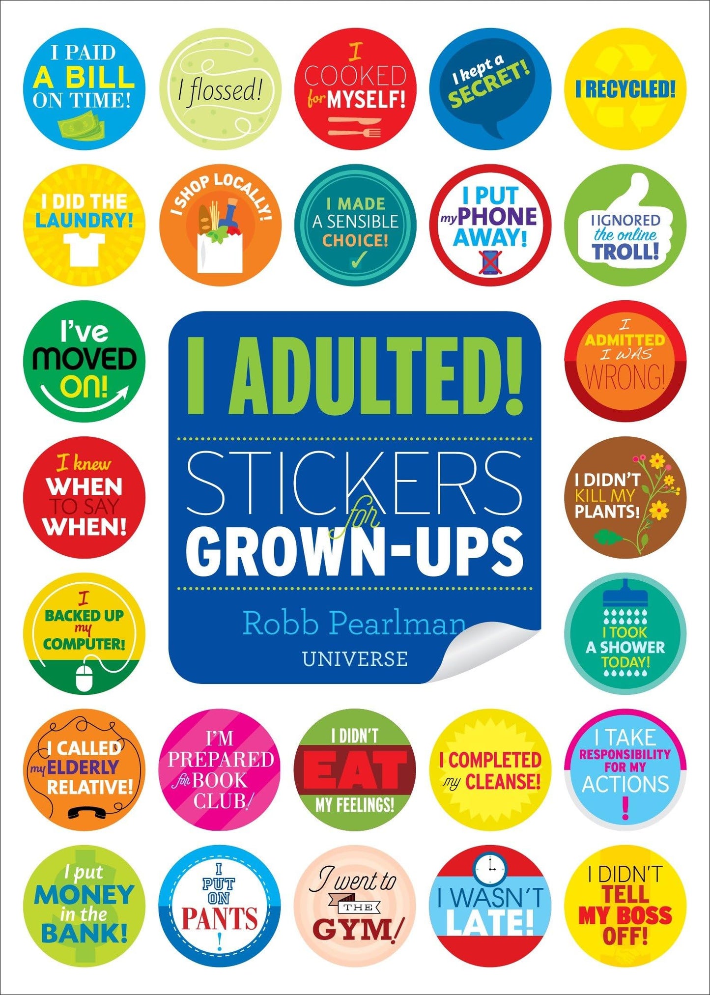 I Adulted!: Stickers for Grown-Ups - 860