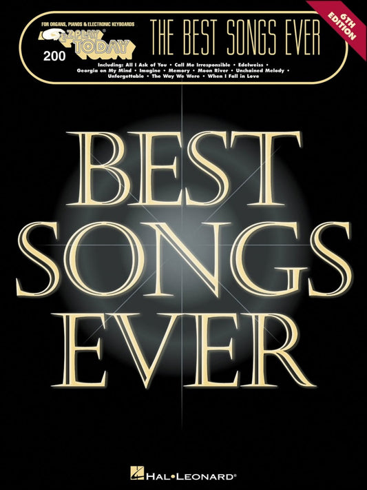 The Best Songs Ever (E-Z Play Today 200)