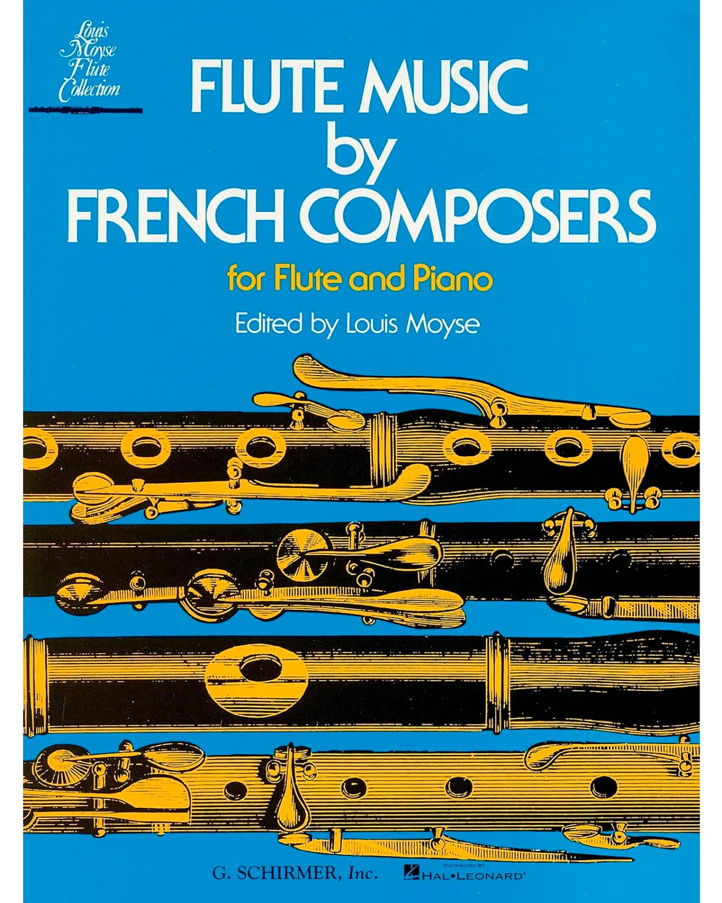 Flute Music by French Composers for Flute and Piano - Flute Sheet Music Collection - Flute Music Book with Music Pieces by Henri Busser, Cecile Chaminade, and other Composers