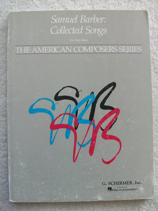 Collected Songs: High Voice