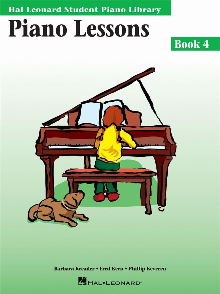Piano Lessons Book 4 – Hal Leonard Student Piano Library | Intermediate Piano Method Book for Learning Scales and Chord Progressions | Sheet Music for ... Leonard Student Piano Library (Songbooks)) - 5974