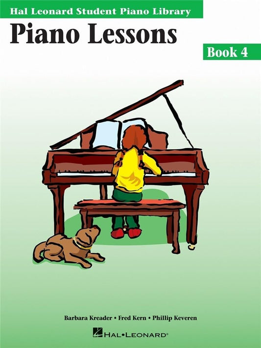 Piano Lessons Book 4 – Hal Leonard Student Piano Library | Intermediate Piano Method Book for Learning Scales and Chord Progressions | Sheet Music for ... Leonard Student Piano Library (Songbooks)) - 3591