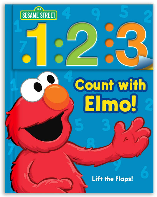 Sesame Street: 1 2 3 Count with Elmo!: A Look, Lift & Learn Book (1)